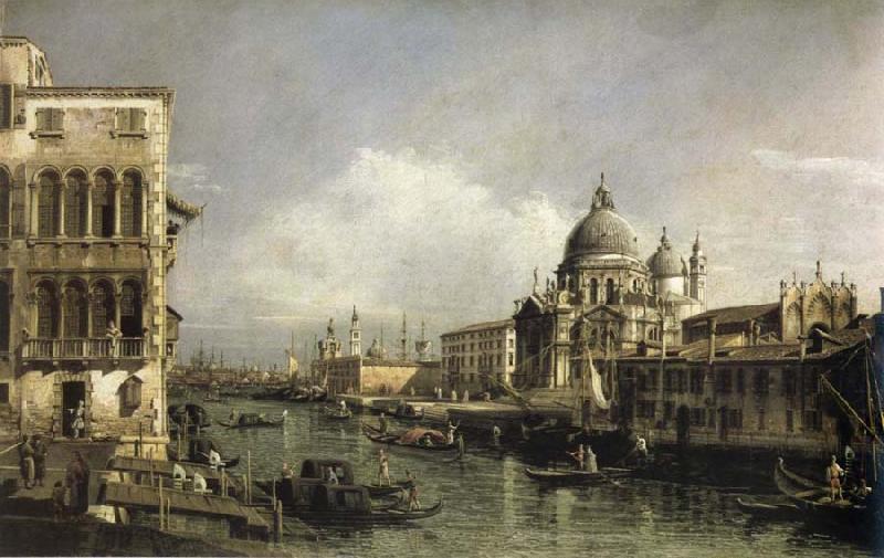 Bernardo Bellotto entrance to the grand canal,venice oil painting picture